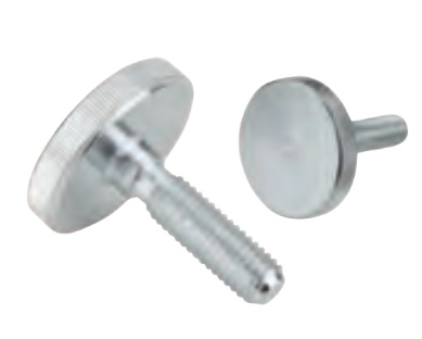 KNURLED SCREW DIN653 LOW FORM