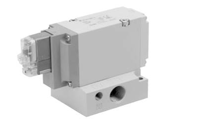 Válvula única de versão de flange VP744