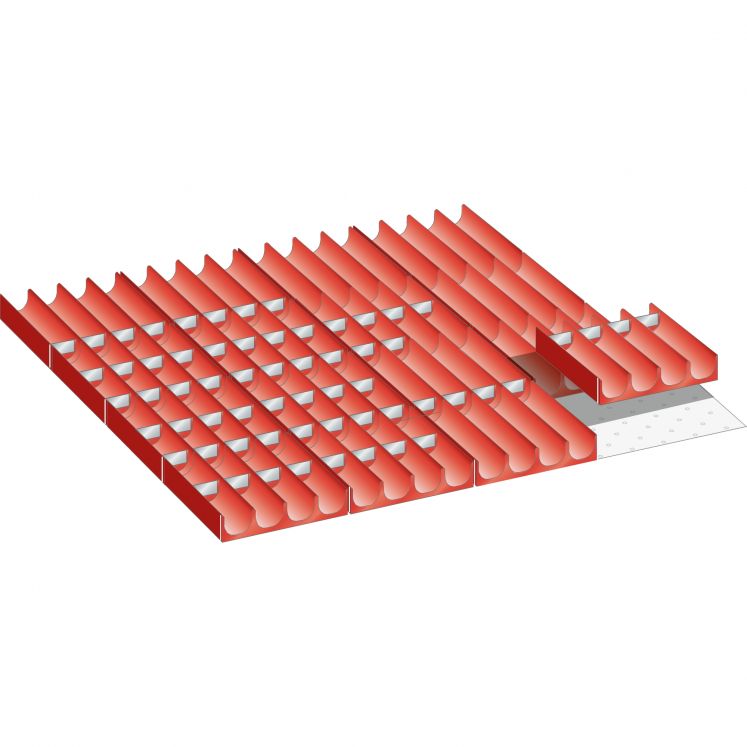 SUBDIVISÕES PARA GAVETAS 36 X 36 E LISTA 100.317.000