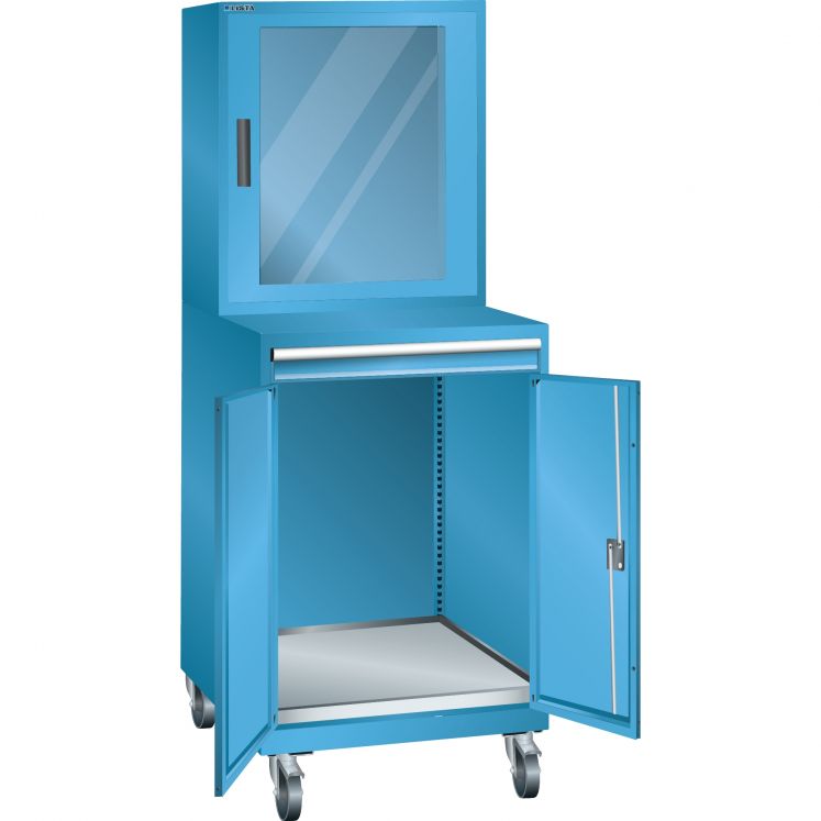 ARMÁRIO PARA COMPUTADOR COM RODAS 36 X 36 E LISTA 17.617