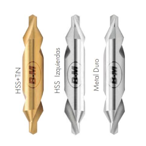 BROCAS DE CENTRAR E PONTEAR