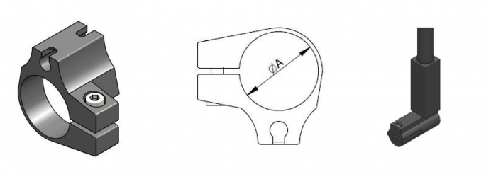 Suportes de Montagem do Sensor