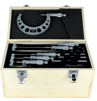 Alpa - Set Micrómetro Exterior 0,001mm Hm