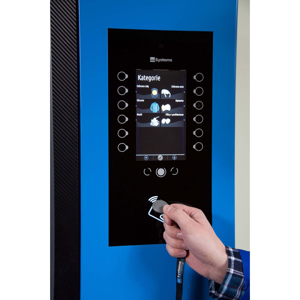 DISPENSADOR AUTOMáTICO DE FERRAMENTAS, ACESSóRIOS E COMPONENTES ASD SYSTEMS D810