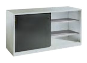 THURMETALL ARMÁRIO COM PORTAS DE CORRER 2 PRATELEIRAS