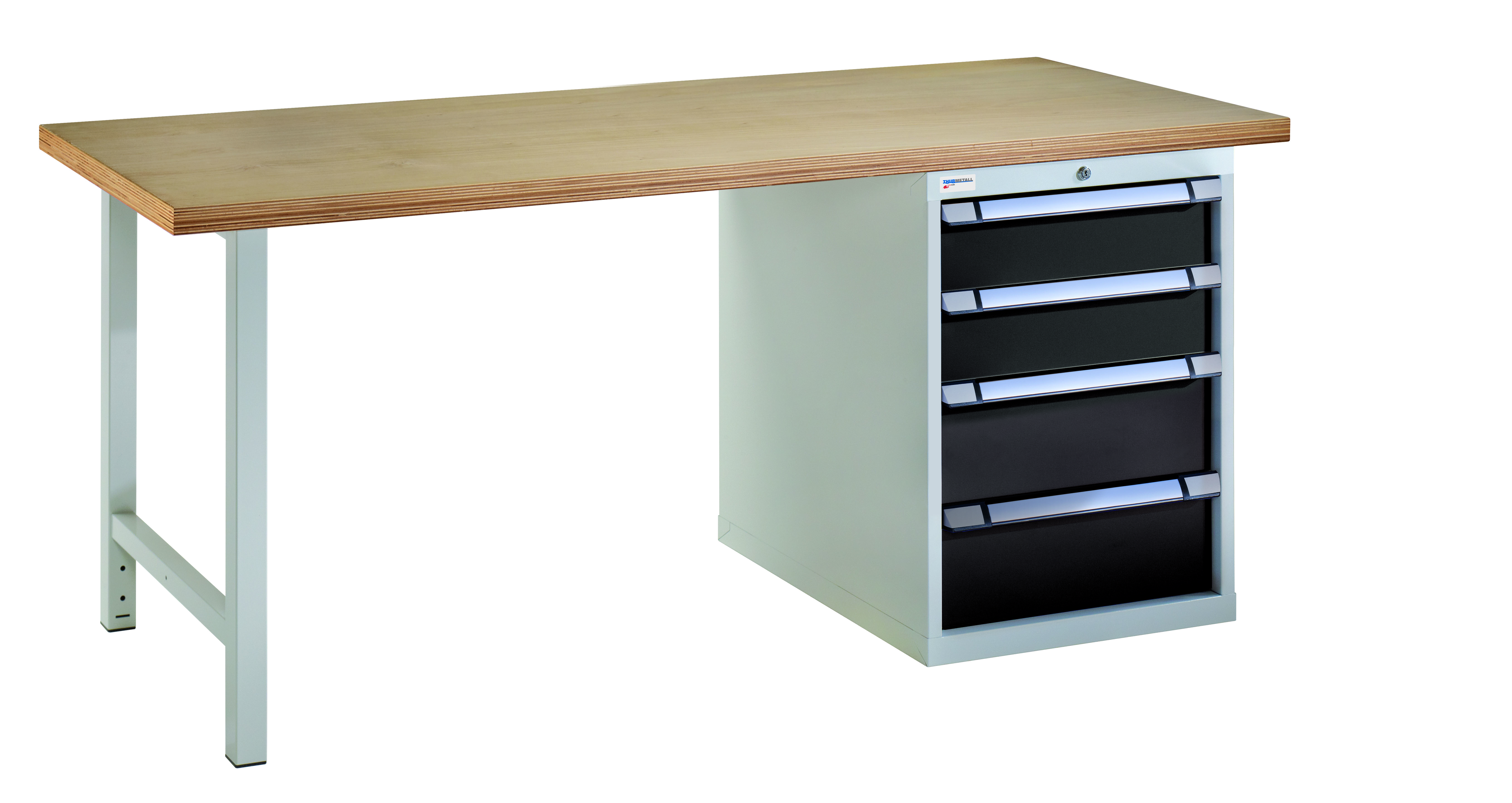 THURMETALL BANCADA DE TRABALHO 4 GAVETAS