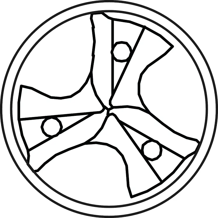 KERFOLG BROCA REFORçADA 3 ARESTAS DE CORTE 5XD COM FUROS DE REFRIGERAçãO A0045