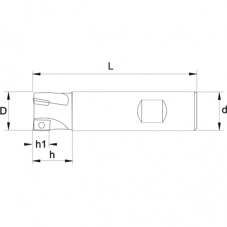 KERFOLG FRESA WELDON DE CANTO 90°