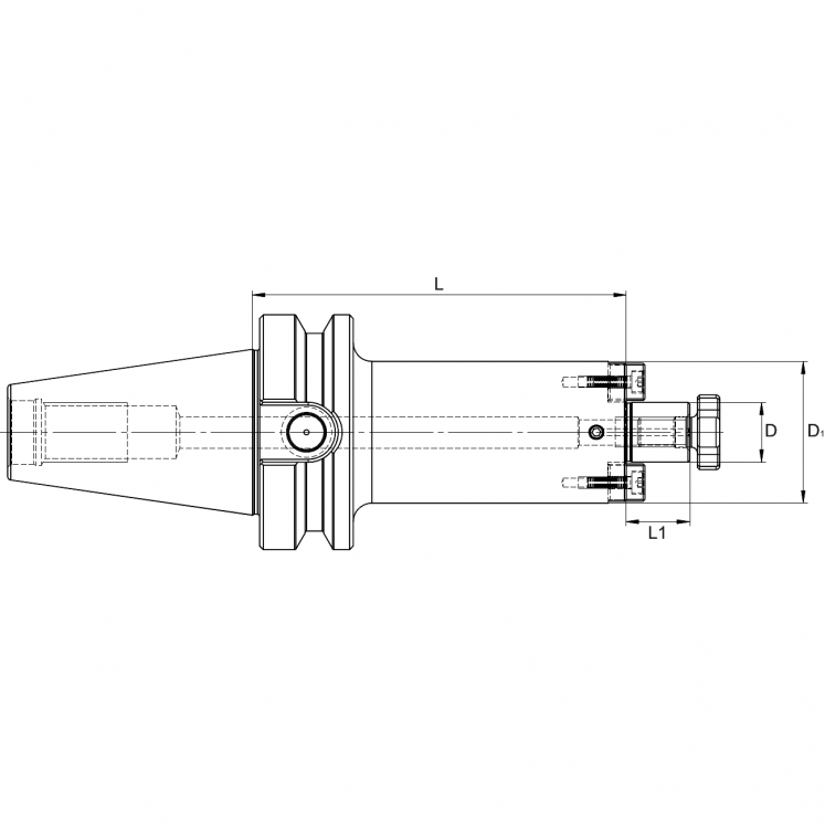 PORTAFRESAS DE ARRASTE FIXO MAS 403 BT FORMA AD EROGLU C1083