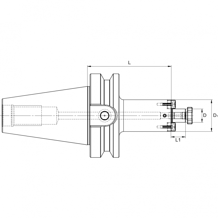 PORTAFRESAS DE ARRASTE FIXO MAS 403 BT FORMA AD EROGLU C1084