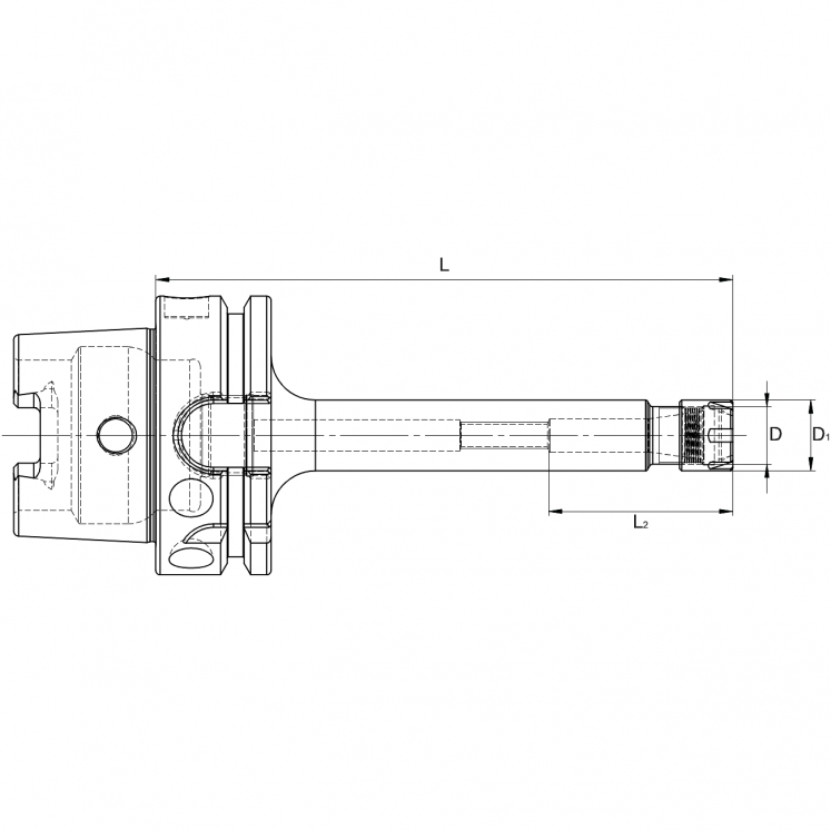 CONES PORTAPINÇAS ER MINI DIN 69893 HSK A EROGLU C2017