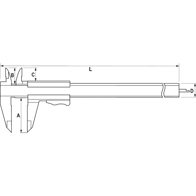 PAQUÍMETRO MONOBLOQUE