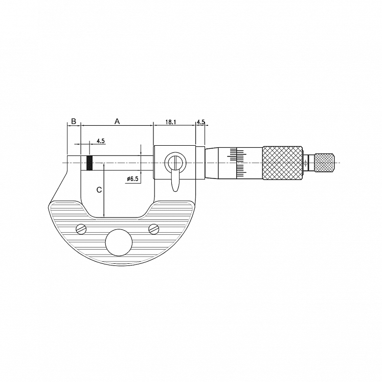ALPA D1125 EXACTO MICRÓMETRO DE EXTERIORES