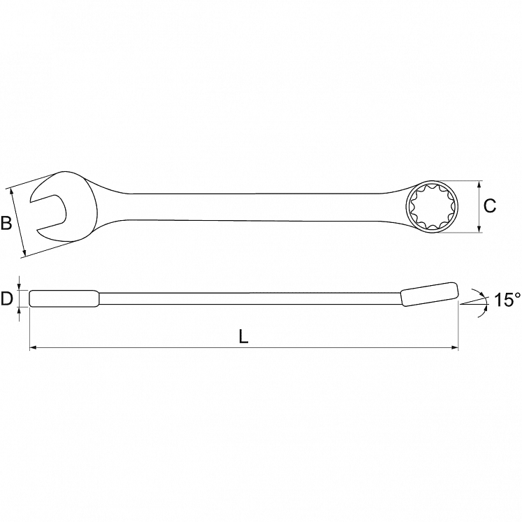 WRK CHAVES COMBINADAS BOCA ANEL GRANDE DIMENSÃO