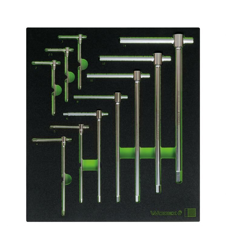 CHAVES MICRO PARA PARAFUSOS TORX® EM ESPUMA