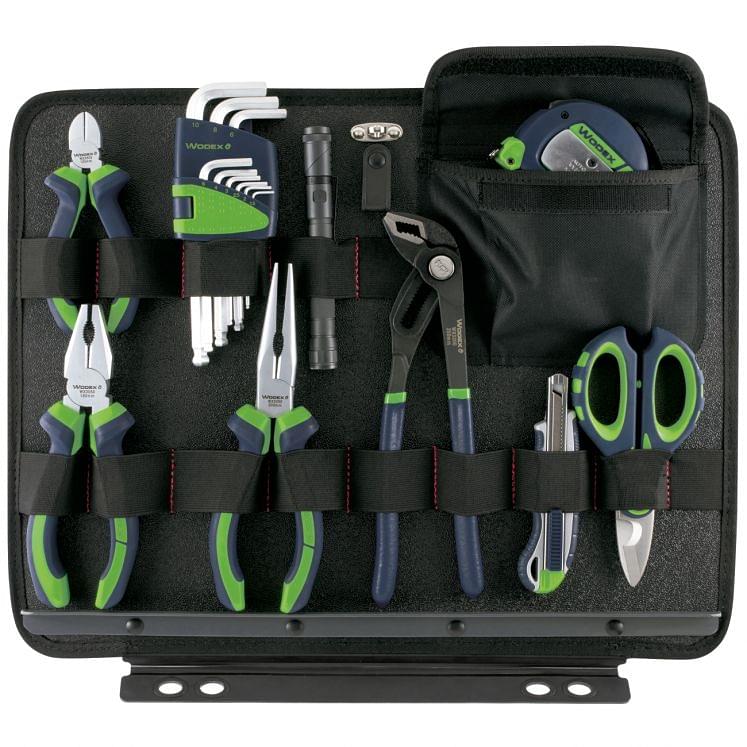 MALA COM CONJUNTO DE 51 FERRAMENTAS PARA MECâNICOS COM APROVAçãO TSA WODEX WX9310/TS51