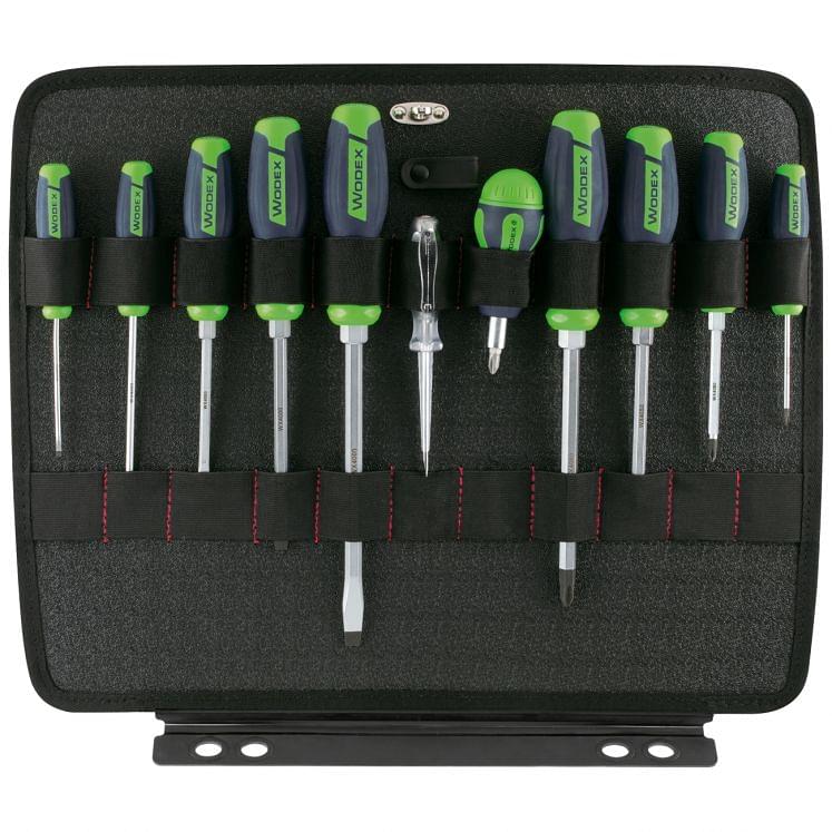 MALA COM CONJUNTO DE 51 FERRAMENTAS PARA MECâNICOS COM APROVAçãO TSA WODEX WX9310/TS51