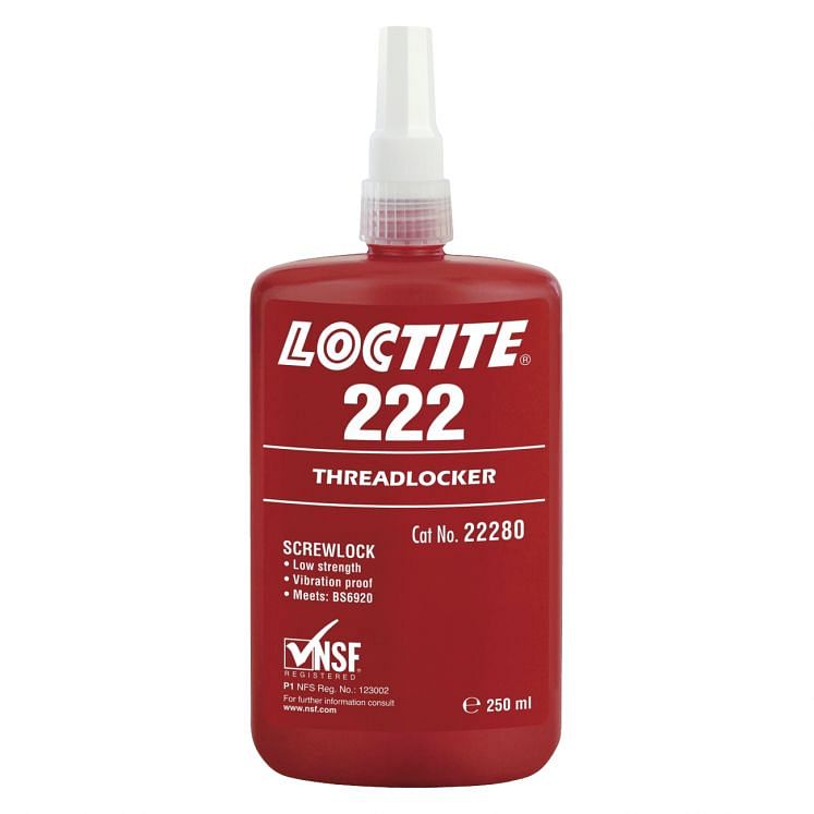 LOCTITE 222 J0121 FIXADOR ROSCAS BAIXA RESISTÊNCIA MECÂNICA