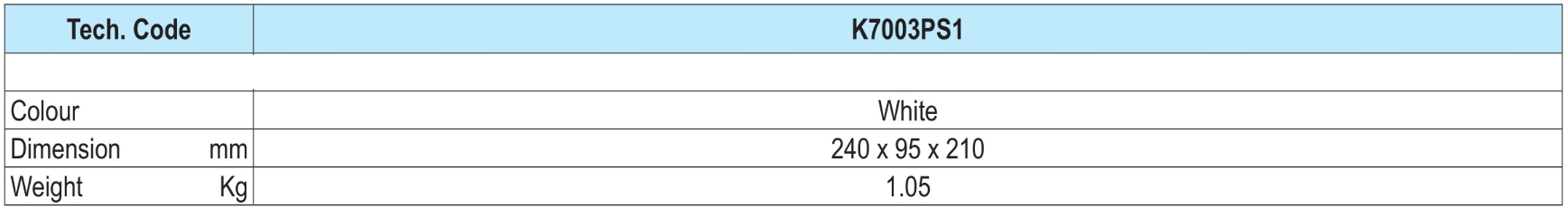 K7003 KIT LAVA OLHOS E ROSTO ABS