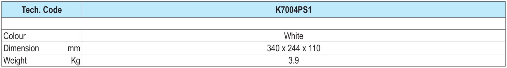 K7004 KIT LAVA OLHOS E ROSTO ABS