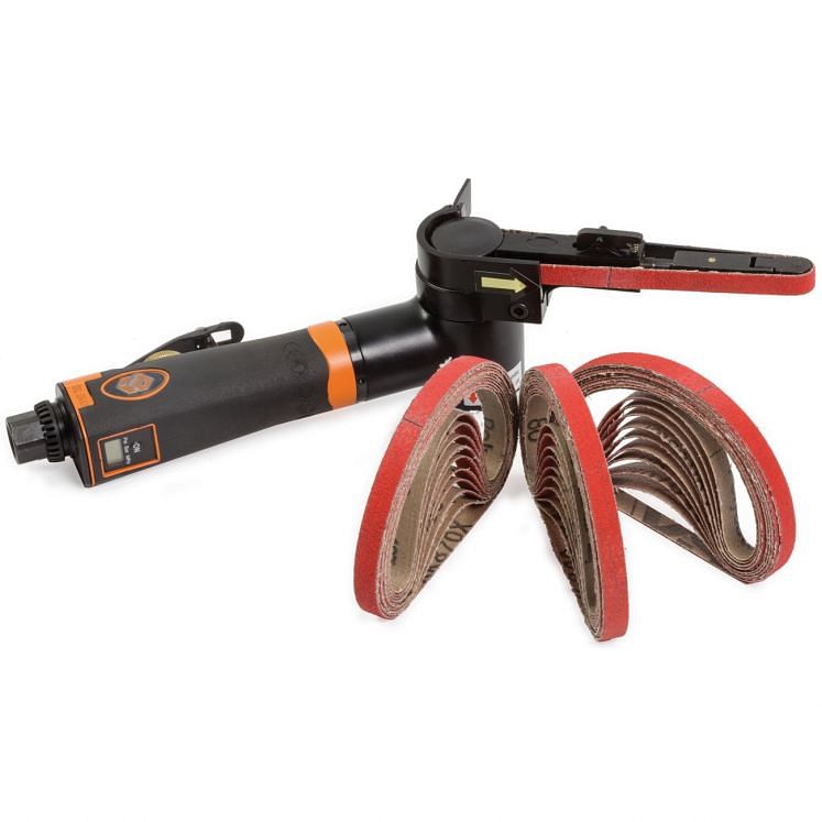 AMOLADORAS PNEUMÁTICAS DE BANDA