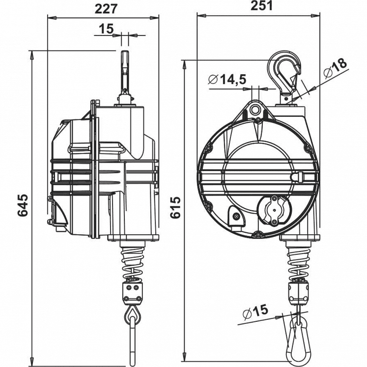 EQUILIBRADORES ATEX CORSA 1600