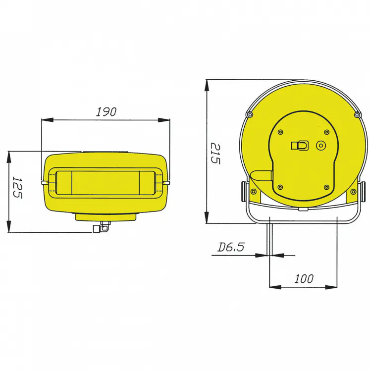 ZECA MINI BOBINA DE MANGUEIRA PARA AR COMPRIMIDO