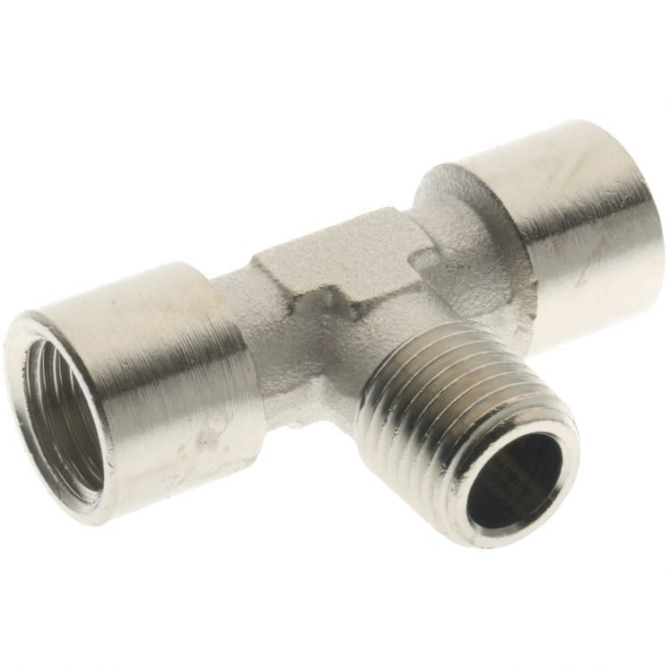 RACORES EN L FÊMEA-FÊMEA COM ROSCADO CILÍNDRICO