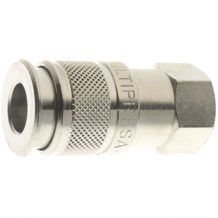 ACOPLAMENTOS RÁPIDAS FÊMEA COM PORTAGOMA - PERFIL MÚLTIPLE