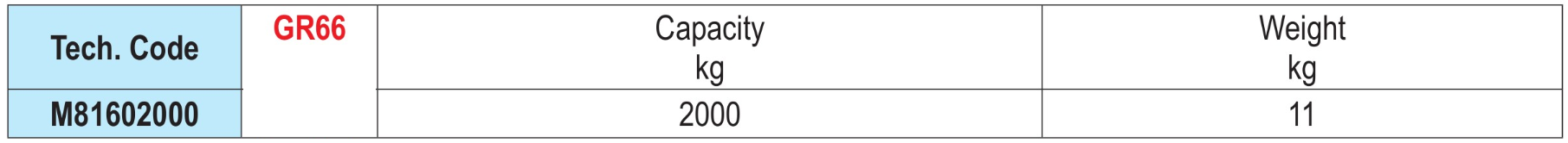 M8160 GANCHOS PARA EMPILHADORES