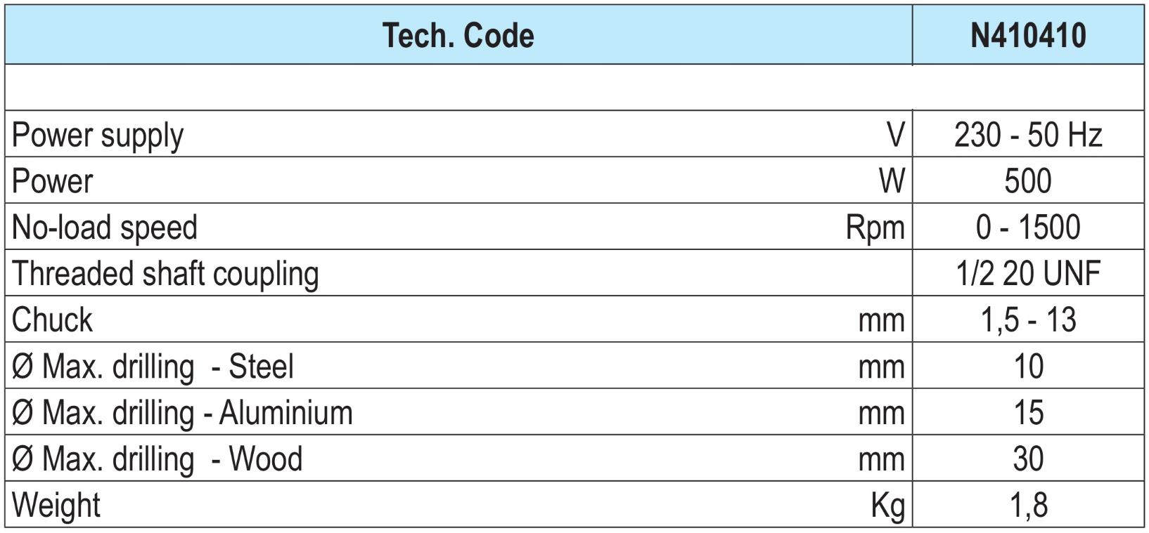 FEIN N4104 BOP10 BERBEQUIM