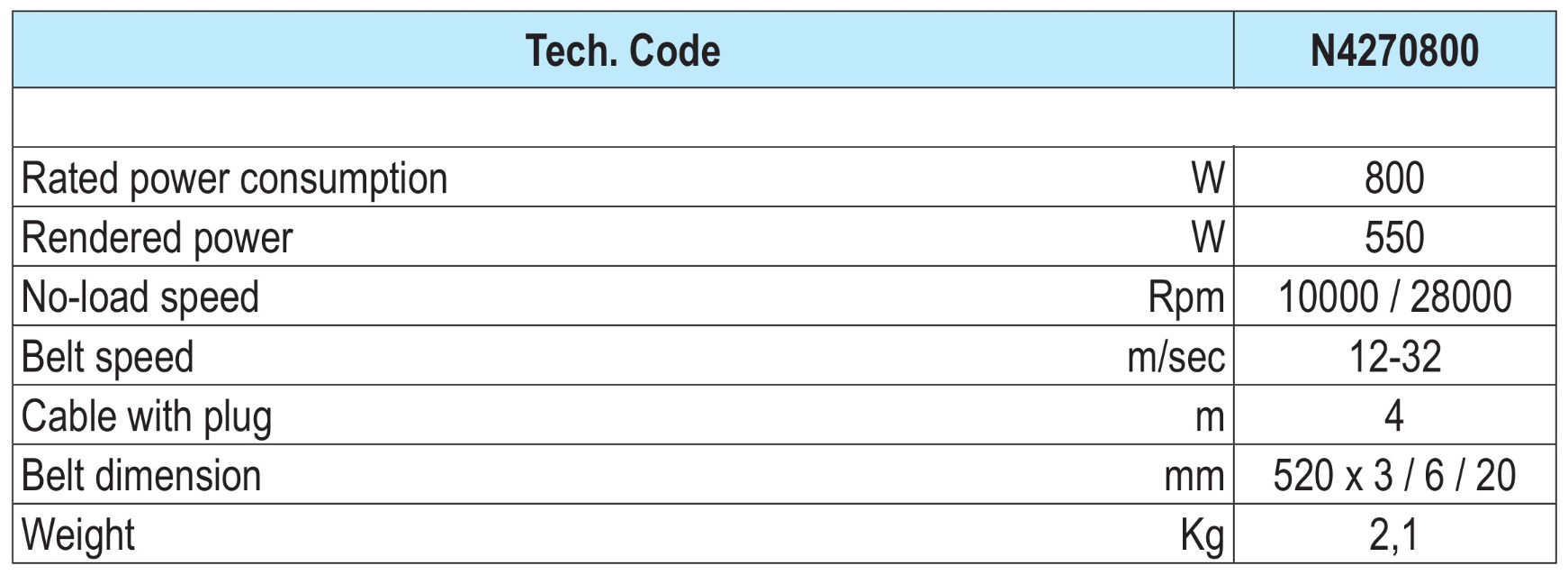 FEIN LIXADEIRA ELÉTRICA 800W BF 10-280 E