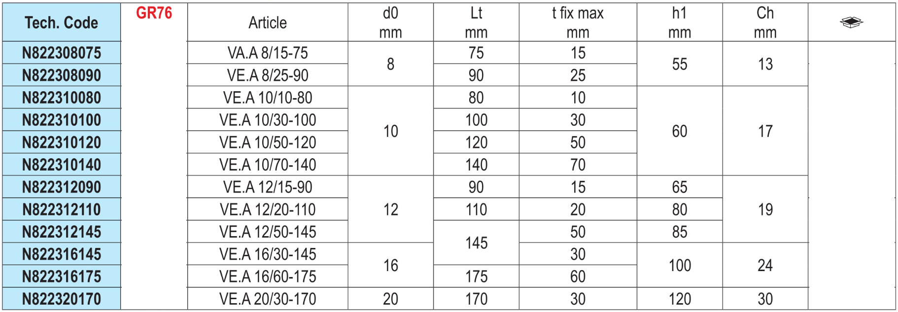 N8223 BUCHAS MOD VE.A