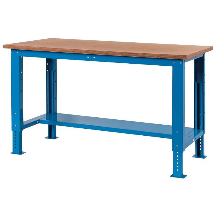 BANCADA DE TRABALHO AJUSTÁVEL DE MADEIRA