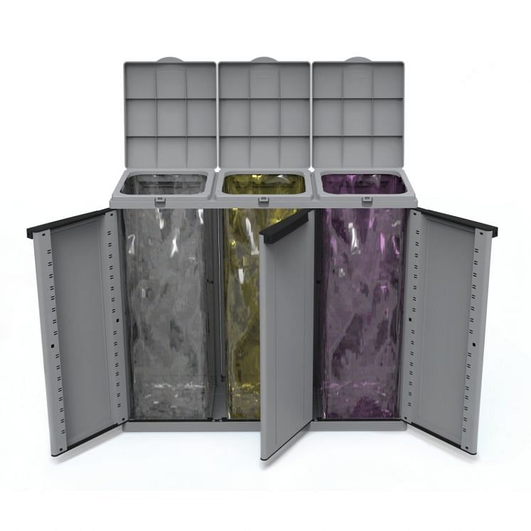 CAIXOTE DE RECICLAGEM DIFERENCIADA