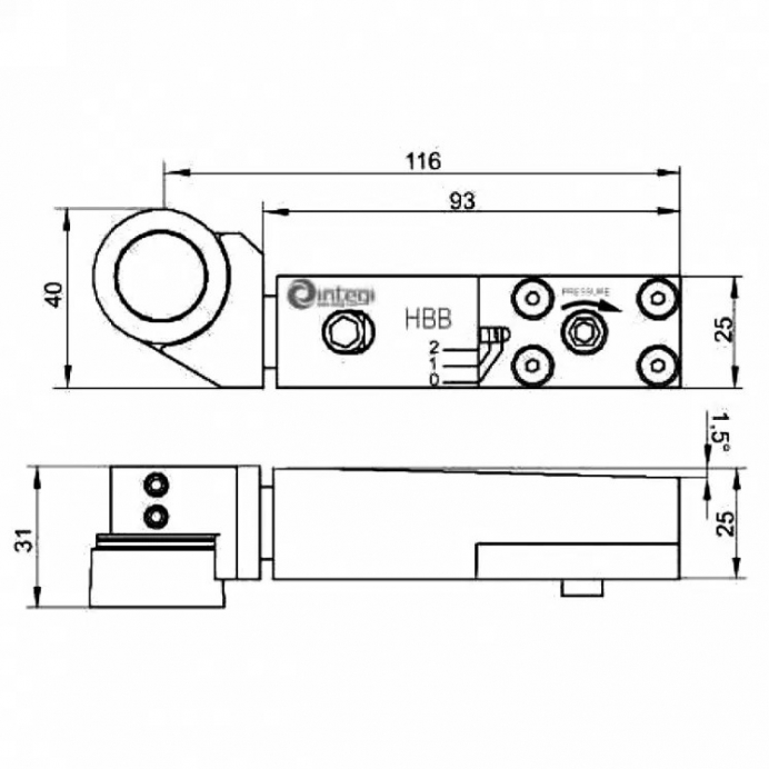 FERRAMENTA DE POLIMENTO PARA TORNOS
