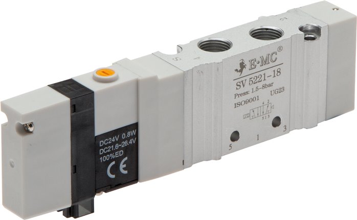 VáLVULAS SOLENOIDES PARA TERMINAIS DE VáLVULA G 1/4", SéRIE S2V (15 MM)