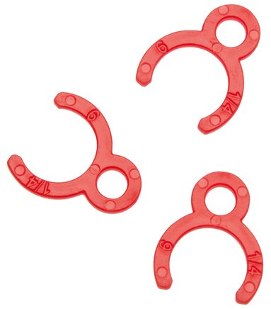 ANéIS DE RETENçãO DO CONECTOR, LE (MéTRICO)