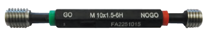 Alpa - Calibres Métricos Roscados  Passo Grosso, Passa/Não Passa