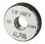 Alpa - Calibres Roscados Passa GAS ISO 228