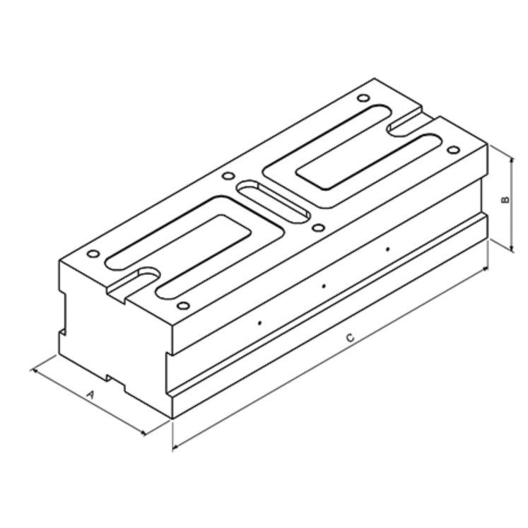 BASE PARA PRENSAS ARNOLD SC C6725