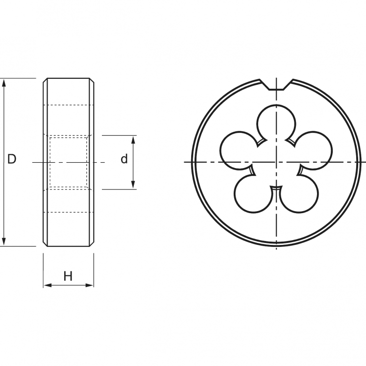 CAçONETE NPT HSS KERFOLG A2945