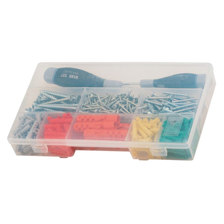 CAIXA PARA PEÇAS PEQUENAS COM 9 COMPARTIMENTOS TERRYMIX T9