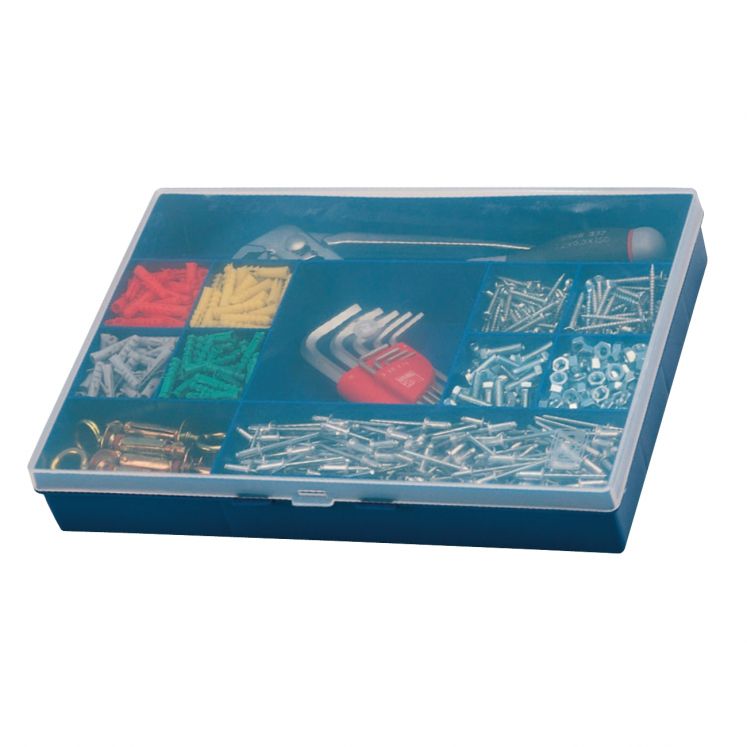 CAIXA PARA PEÇAS PEQUENAS COM 12 COMPARTIMENTOS TERRYMIX  F3