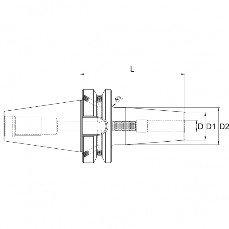 CONE ESTREITO MAS 403 BT40 AD+B KERFOLG C1066