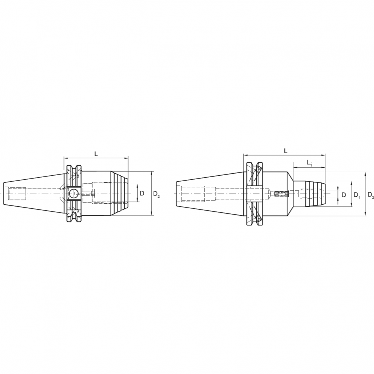 CONE HIDRáULICOS DIN 69871 SK AD+B KERFOLG C0031