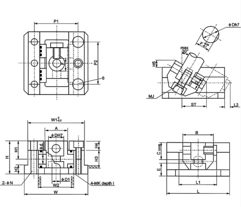 Corredicas para Balances