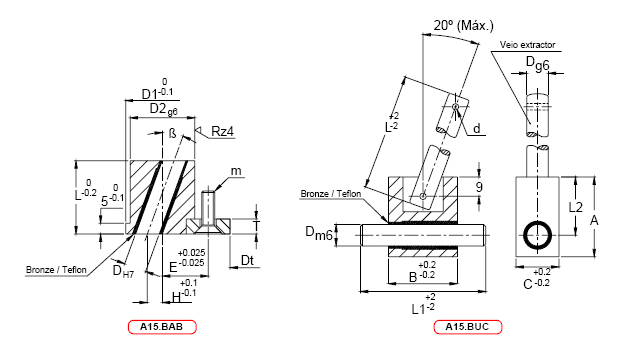 Extractor & Casquilho Balancé