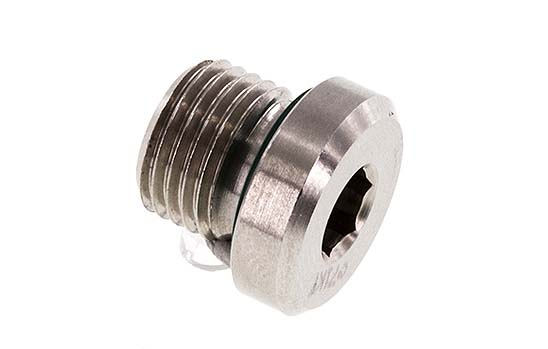 BICOS ROSCADOS COM ROSCA MACHO E COLAR DE SEGURANçA, DIMENSõES DE ACORDO COM EN 14420-5 (DIN 2817)