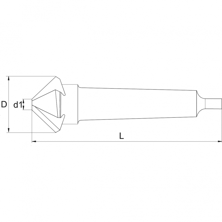 KERFOLG A6120 ESCARIADOR 90° Z3 CM HSS